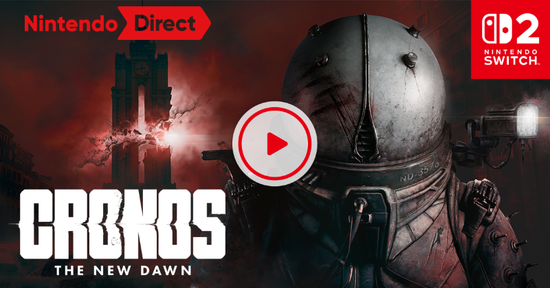Nintendo's tweet photo. 世界が崩壊した原因とは。そして、あなたが背負う使命とは……。
『Cronos: The New Dawn』は、2025年9月5日（金）配信。
#NintendoDirectJP #ソフトメーカーラインナップ