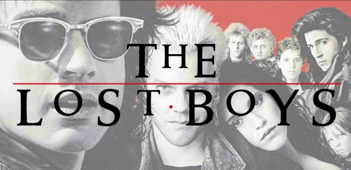 Apparently, The Lost Boys was released on this day 38 years ago.
Can I just say I dont think it's very good..... I mean, it has its moments, but it's a bit meh.