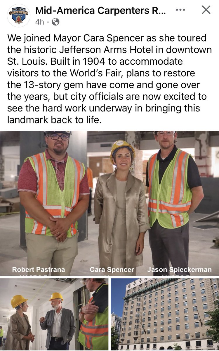 gouldj77's tweet photo. celebrating a project that “reportedly” resulted in #Carpenters’ union members losing $350K as leadership accepted a #JeffersonArms settlement waving half of the $700K “Adios Al Bond” loaned to #Alterra is a weird flex….a reminder, Alterra secured $135M in financing for this project…