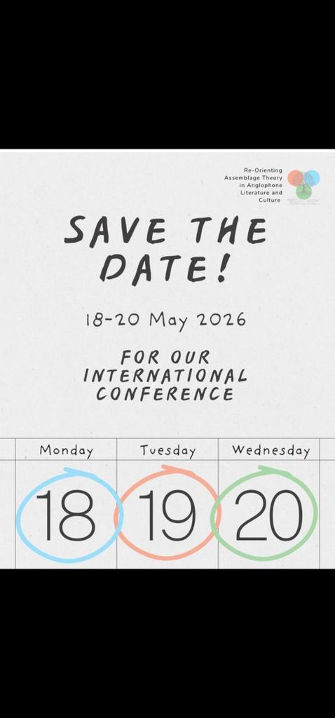 📢So happy to announce that our <a href="/assemblagelit/">RELY project</a> project will be held on 18-20 May 2026 at <a href="/InfoUMA/">Universidad de Málaga</a> 
🗓 Mark your calendars! More info in September. 
Now it's time for some relaxation! Wishing everybody a restful summer🏖
