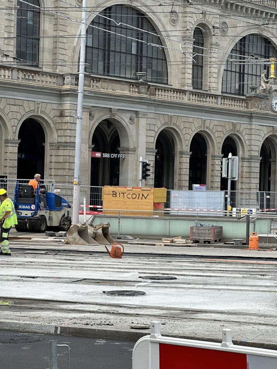 취리히에 도착했습니다.
Just arrived in Zurich 🇨🇭

<a href="/Bitcoin/">Bitcoin</a> #BITCOIN