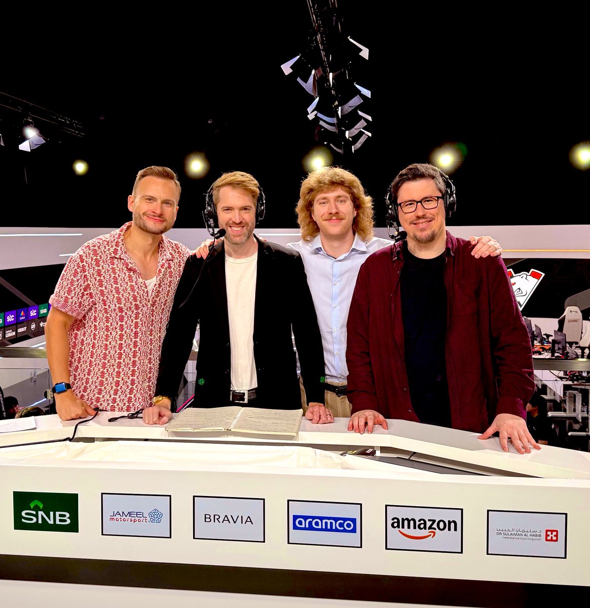 Adam Savage 🇬🇧 (@adamsavage) on Twitter photo Here we GO! Desk-hosting the <a href="/OW_Esports/">Overwatch Esports</a> Mid-Season Champs @ EWC! 🙌 2 huge days ahead.
B stream alongside the boiz <a href="/proxywolf/">Wolf Schröder</a> <a href="/UnterOW/">Unter</a> <a href="/TempoZP/">Andrew Rush</a> 🫡🫡🫡
We LIVE on twitch.tv/ow_esports2 !!
#ewc #Overwatch2 Here we GO! Desk-hosting the <a href="/OW_Esports/">Overwatch Esports</a> Mid-Season Champs @ EWC! 🙌 2 huge days ahead.
B stream alongside the boiz <a href="/proxywolf/">Wolf Schröder</a> <a href="/UnterOW/">Unter</a> <a href="/TempoZP/">Andrew Rush</a> 🫡🫡🫡
We LIVE on twitch.tv/ow_esports2 !!
#ewc #Overwatch2