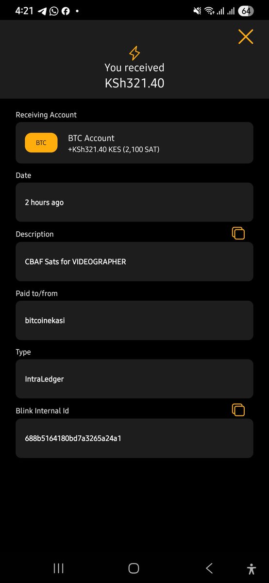 JGNtertainment (@_jay_gallardo) on Twitter photo My <a href="/blinkbtc/">Blink – The Everyday Bitcoin Wallet</a> wallet confirms it! So cool to be part of the 700+ batch. Thanks for the sats, <a href="/BitcoinEkasi/">Bitcoin Ekasi</a>
#SPEDN #satsfaucet My <a href="/blinkbtc/">Blink – The Everyday Bitcoin Wallet</a> wallet confirms it! So cool to be part of the 700+ batch. Thanks for the sats, <a href="/BitcoinEkasi/">Bitcoin Ekasi</a>
#SPEDN #satsfaucet