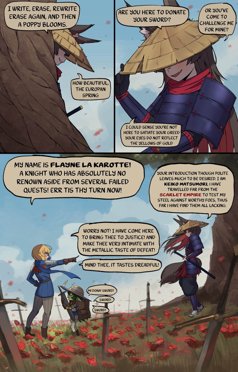 basedbinkie's tweet image. Chivalry Starved: Honor and Glory (Part 2)
