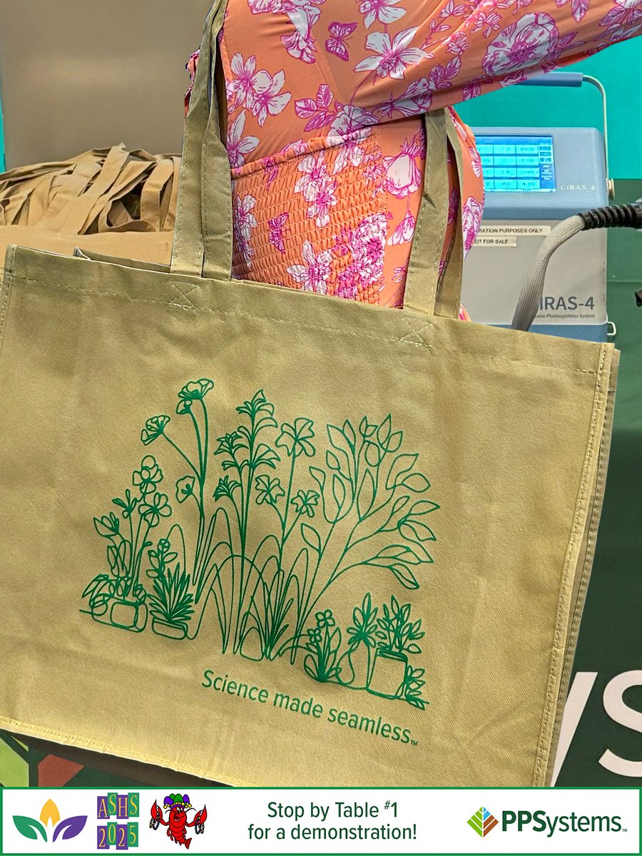 Did you spot these in the wild this week? #ScienceMadeSeamless=no learning curve—just fast data &amp; confident decisions. The CIRAS-4: lightweight, quick setup &amp; intuitive software=built to move at the speed of discovery. Stop by for a demo. #horticulture #NextGenResearch #ASHS2025