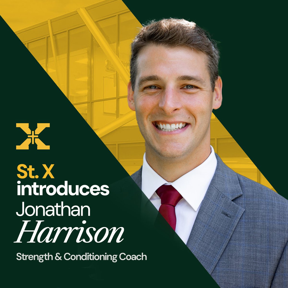 Join us in welcoming Coach Jonathan Harrison as our new Strength &amp; Conditioning Coach! He comes to us from Thomas Nelson High School with experience at Georgetown College, the University of Kentucky, and the University of Alabama. His experience and energy bring an exciting new