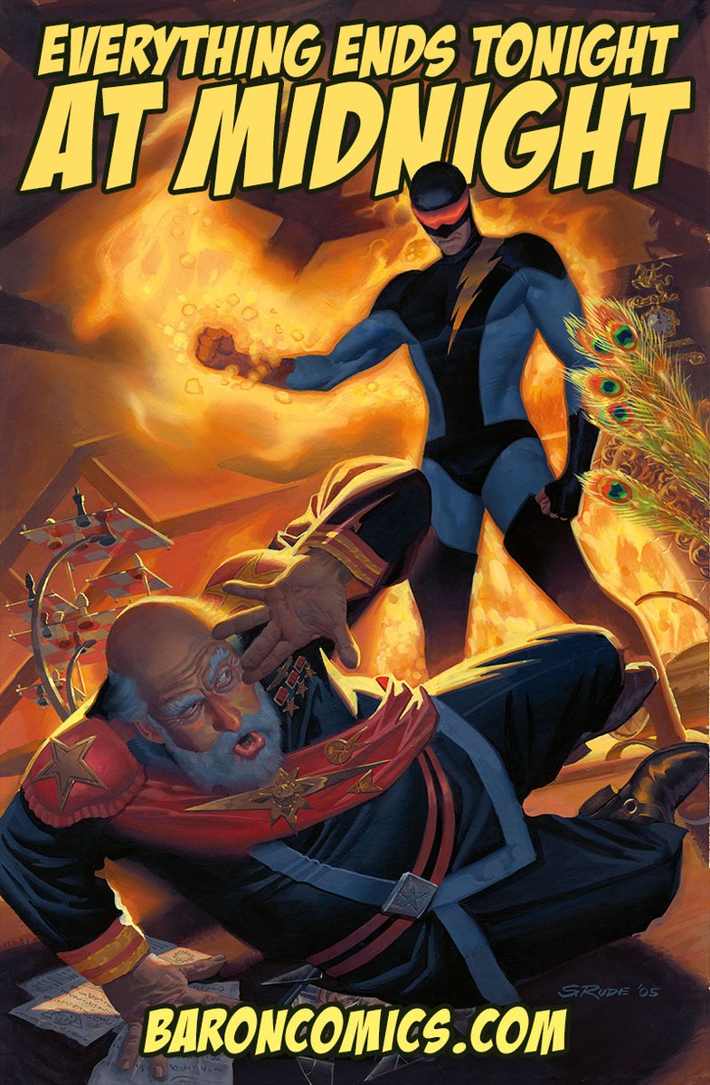 Less than 24 hours to back the Nexus Omnibus v1! Campaign ends at midnight tonight. If you've been waiting, now's the time—please share and help us make this a success! Thank you everyone! Learn more at baroncomics.com