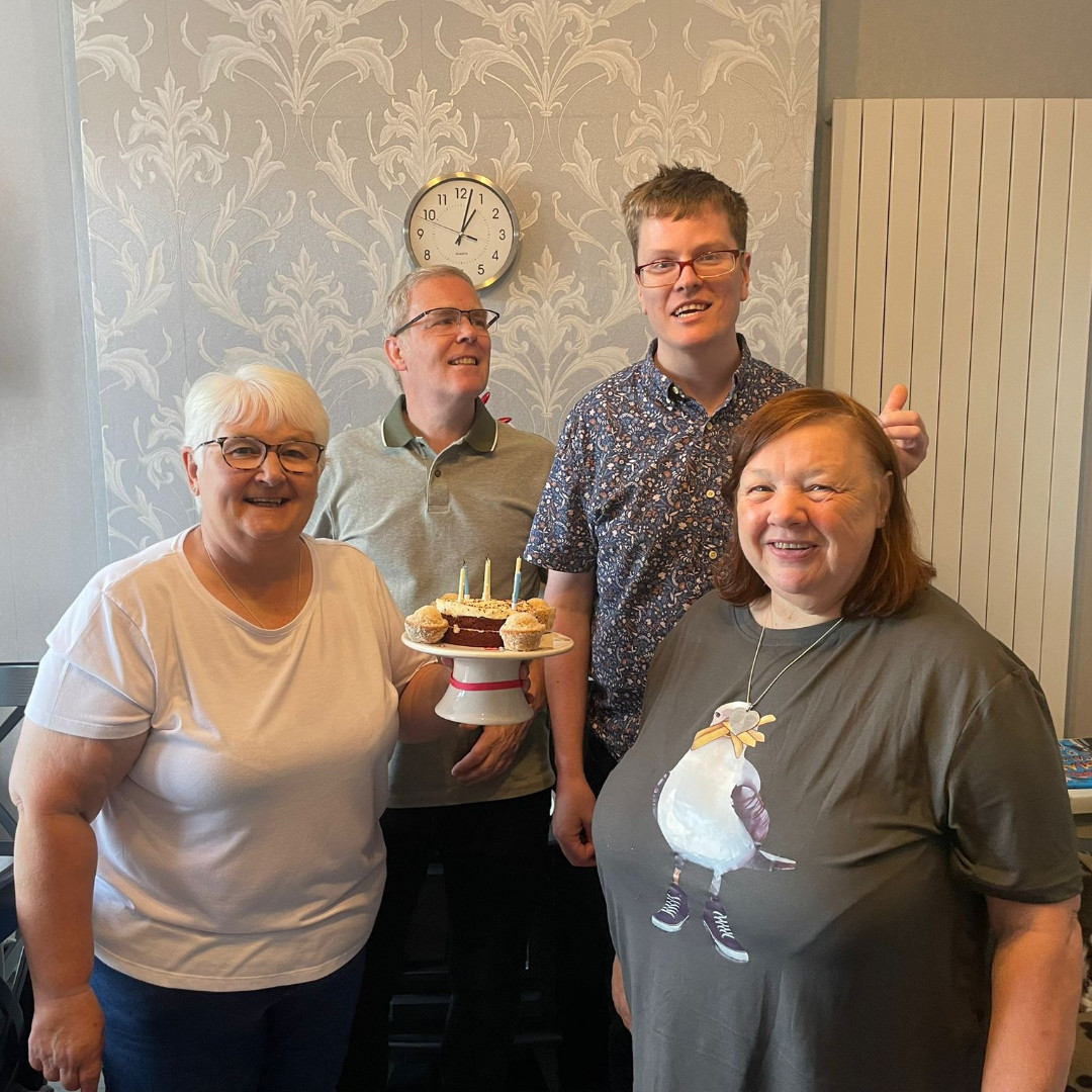 PFTweets's tweet image. Slightly belated birthday wishes to Bill from our Families Matter Shared Lives Service. He enjoyed afternoon tea and a trip to The Lost City Adventure Golf with Short Term Carers Stephanie and Martin and friend Anne. #SharedLives #PositiveFuturesNI #Birthday