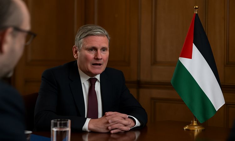 Starmer’a uyarı: Filistin Devleti taahhüdü yasayı çiğneyebilir

İngiltere’nin önde gelen hukukçuları, Başbakan Keir Starmer’ın Filistin’i devlet olarak tanıma vaadinin uluslararası hukuku ihlal edebileceği konusunda hükümeti uyardı.

olaygazete.co.uk/ingiltere-gund…