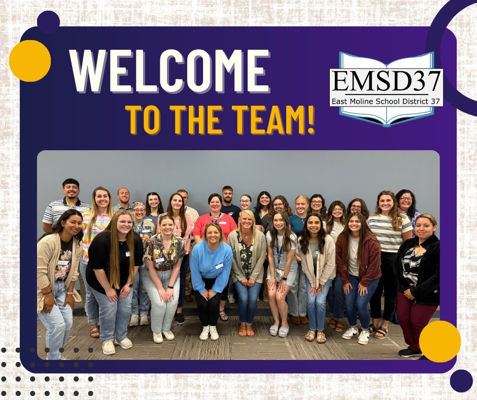 New Licensed Staff Members kicked off a great first day of orientation on Wednesday!