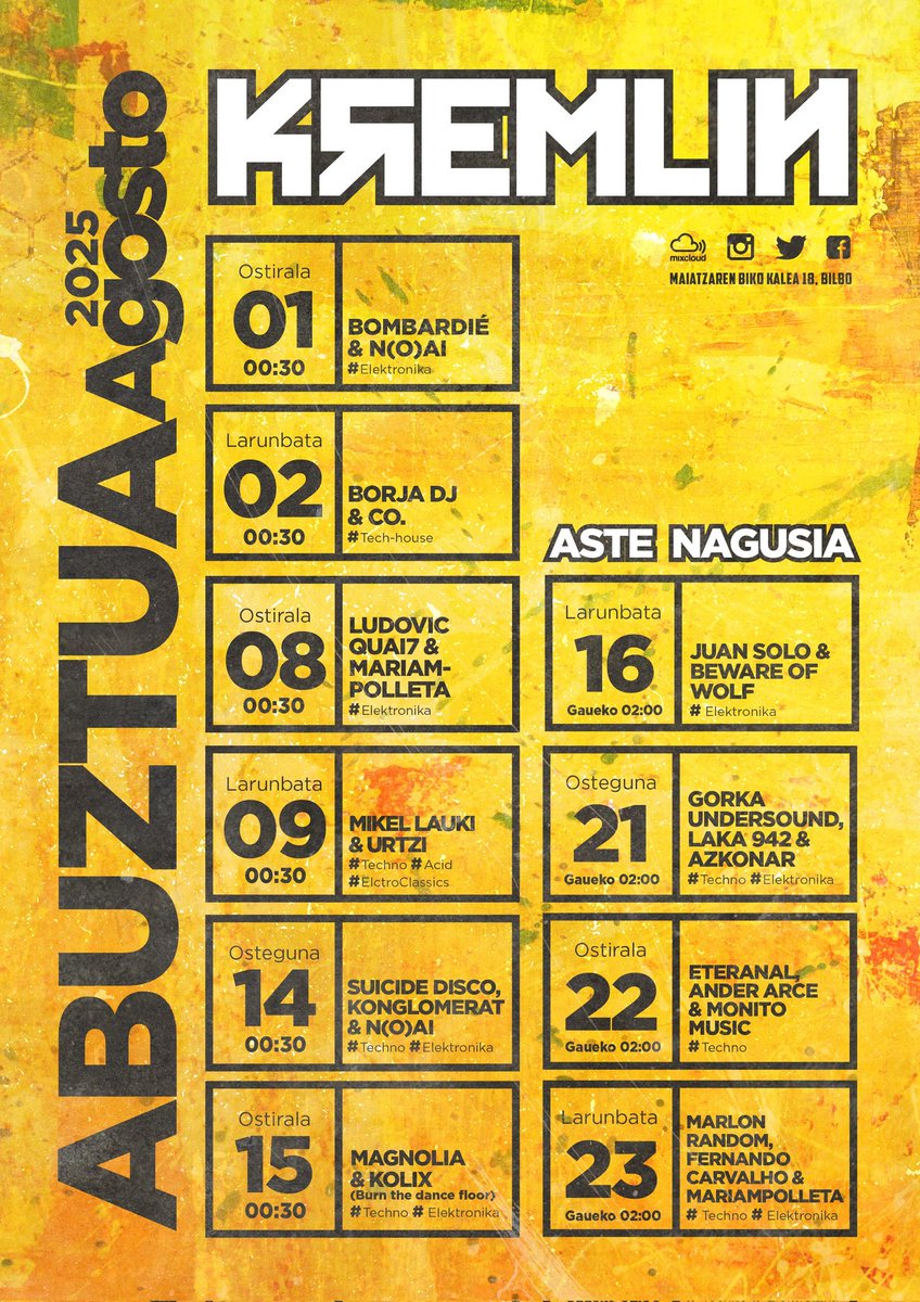 Abuztua // Agosto 2025