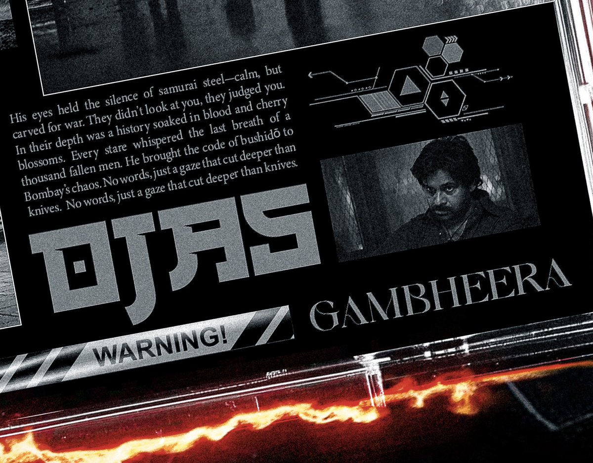 Warning: Ojas Gambheera. 

#Firestorm #OG #TheyCallHimOG