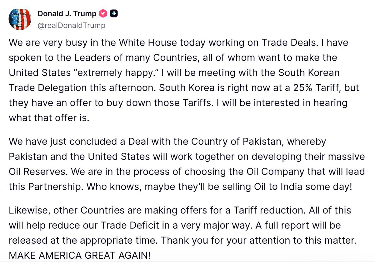 During Operation Sindoor, Indian Air Force drilled Pakistan Air bases so hard that now we have oil reserves 😂😂 

Thank you for your attention to this matter 🙏🙏