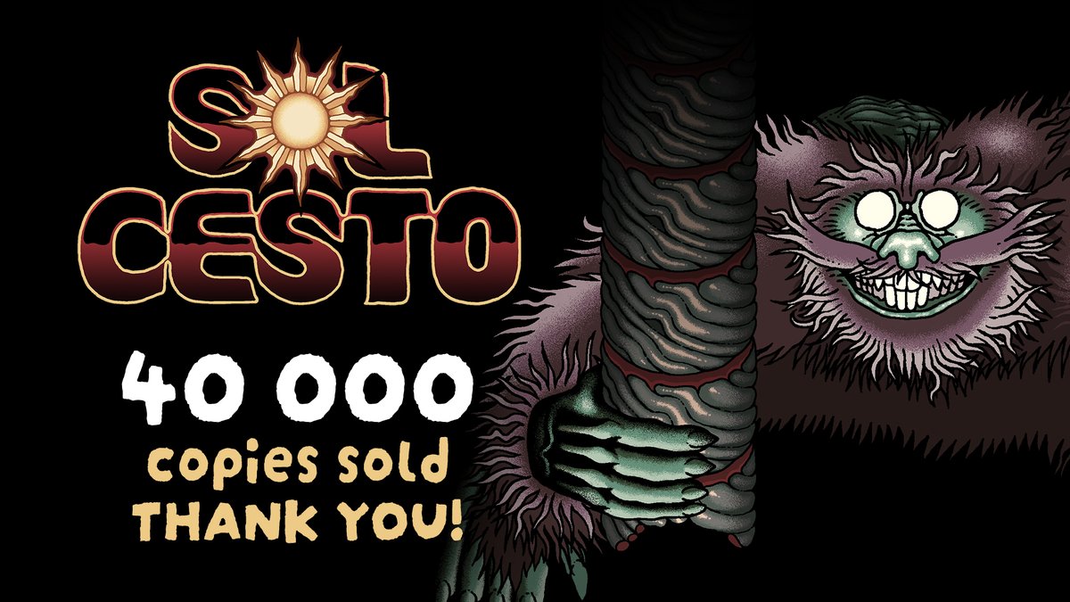 We've sold 41 000 copies of Sol Cesto!!! 
THANK YOU 🌞
We had a big spike recently. Here’s what happened 👇