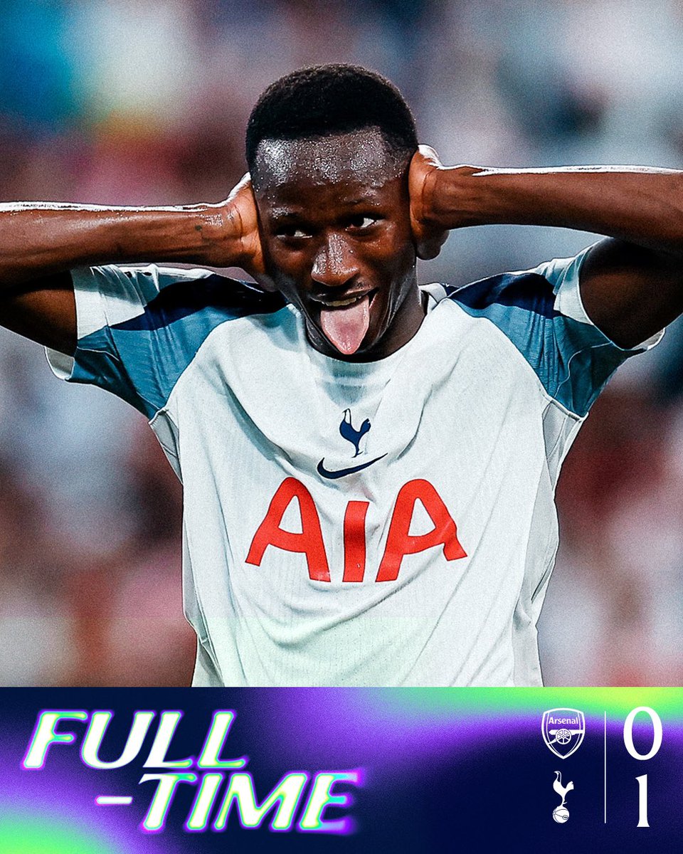 Kemenangan derbi London Utara di Hongkong 💪

🔫0⃣-1⃣🤍

#SpursID