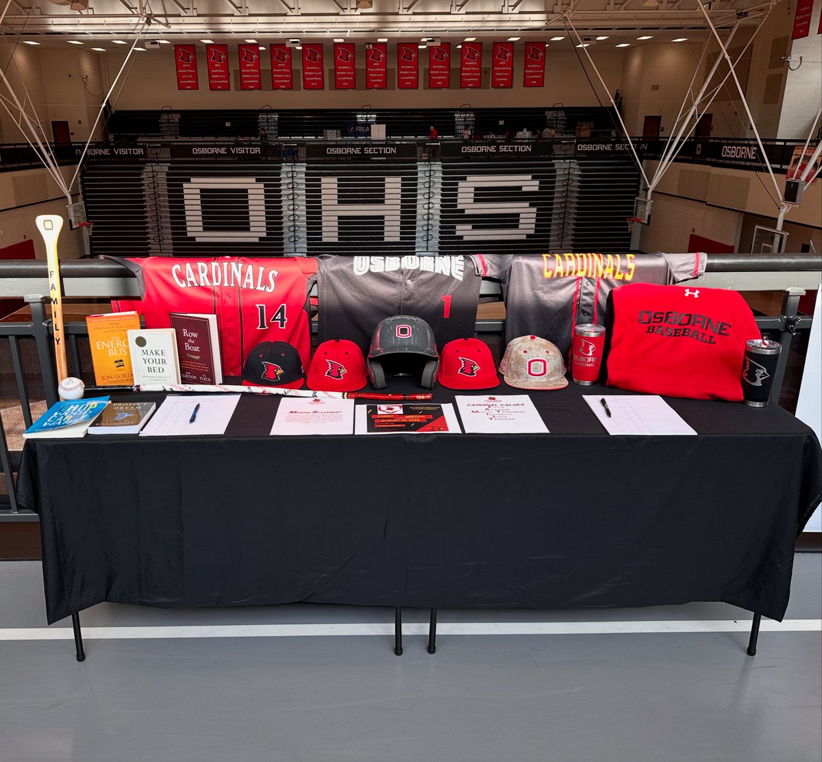 Osborne Baseball (@osbornebaseball) on Twitter photo If you are interested in baseball, come check us out in the Arena, during the Cardinal Fly-by today!! #FAMILY <a href="/osbcardinals/">Osborne Athletics</a> <a href="/rlosbornehs/">Osborne High School</a> <a href="/osbcardinals/">Osborne Athletics</a> If you are interested in baseball, come check us out in the Arena, during the Cardinal Fly-by today!! #FAMILY <a href="/osbcardinals/">Osborne Athletics</a> <a href="/rlosbornehs/">Osborne High School</a> <a href="/osbcardinals/">Osborne Athletics</a>
