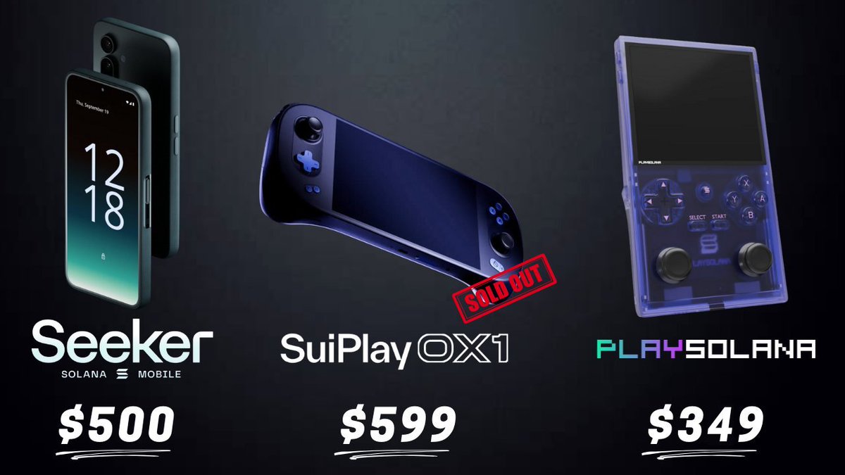 BIGGEST DEPIN SUMMER EVER

All these devices will be shipped this month!

▫️ <a href="/solanamobile/">Seeker | Solana Mobile</a> - Aug. 4th
▫️ <a href="/SuiPlay/">SuiPlay</a> - About to start
▫️ <a href="/playsolana/">Play Solana | PSG1</a> - Aug.

Here's what you need to know about them 👇🏼🧵
