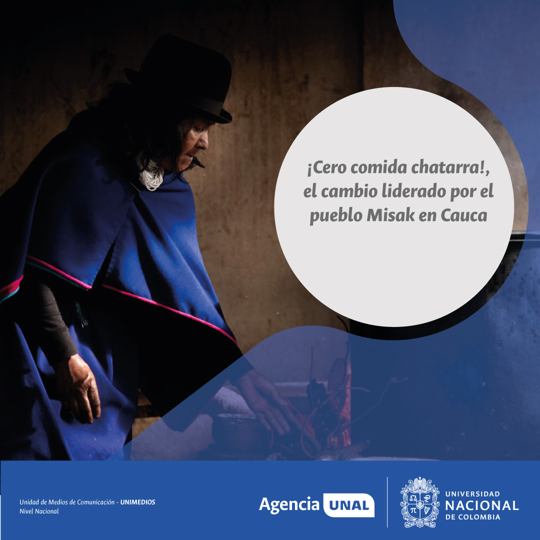 #AgenciaUNAL | En Silvia (Cauca), la comunidad indígena Misak prohibió durante una semana la comida chatarra y la reemplazó por alimentos tradicionales. Una medida que busca mejorar la salud y preservar la alimentación ancestral. 

ow.ly/9Kpk50WxYVL