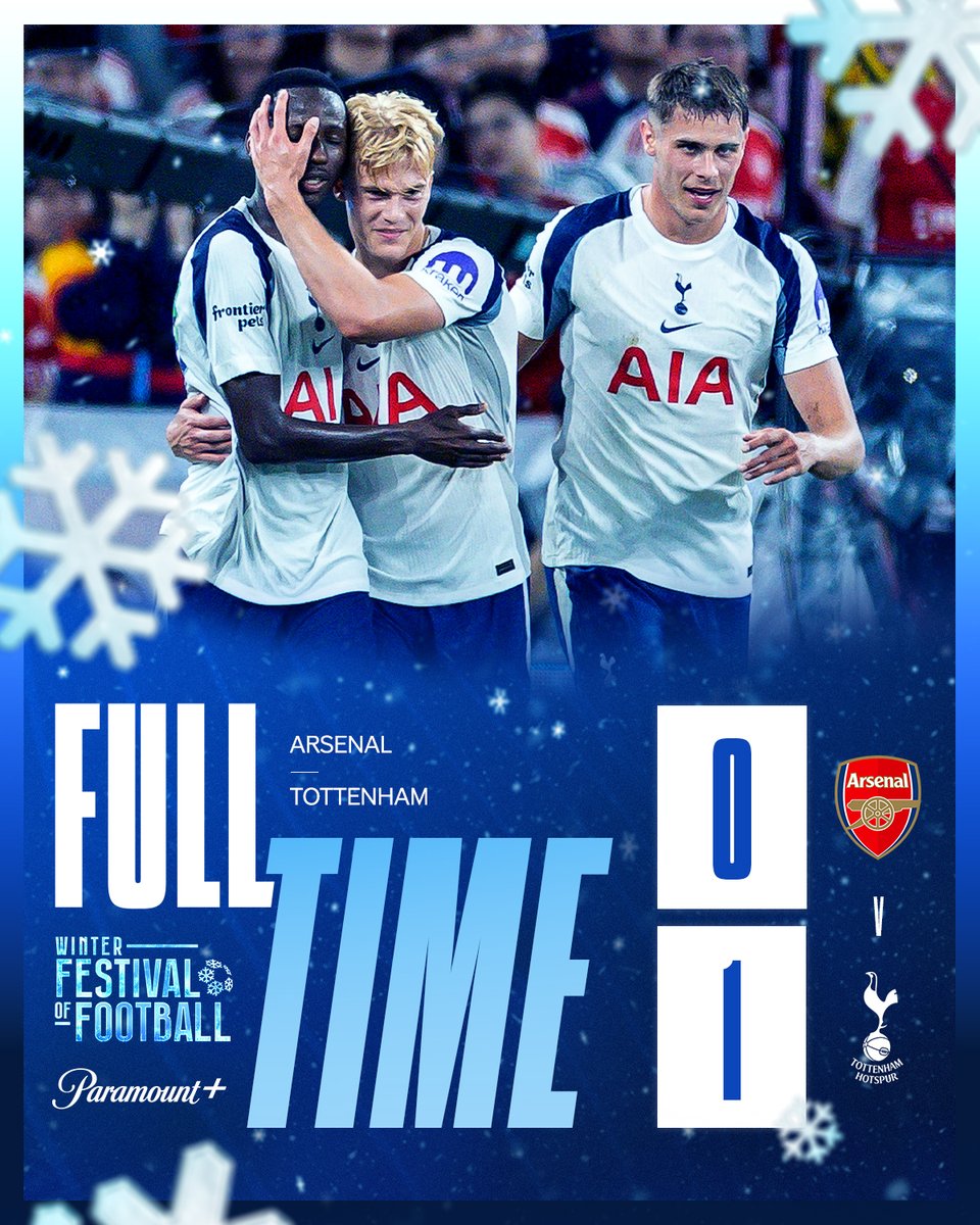 Paramount+ Australia (@paramountplusau) on Twitter photo FT | <a href="/SpursOfficial/">Tottenham Hotspur</a> get the W in Hong Kong over their North London rivals โ
Tottenham continue their momentum ahead of Sunday night, as they wrap the Winter Festival of Football against Newcastle
Watch the match highlights on Paramount+ ๐บ FT | <a href="/SpursOfficial/">Tottenham Hotspur</a> get the W in Hong Kong over their North London rivals โ
Tottenham continue their momentum ahead of Sunday night, as they wrap the Winter Festival of Football against Newcastle
Watch the match highlights on Paramount+ ๐บ