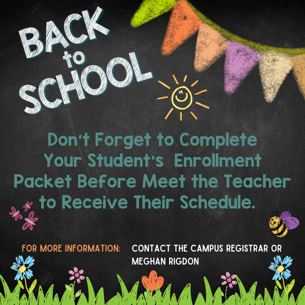 Enrollment must be completed for new and returning students before receiving a schedule.  Step-by-step instructions can be found on our website.     scurry-rosser.com/o/sisd/page/en…