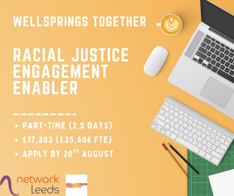 Network Leeds (@networkleeds) on Twitter photo πΌ Support grassroots engagement, co-create safe spaces for learning, and expand opportunities for GMH/UKME communities with <a href="/WellspringsT/">Wellsprings Together</a>. Check out the details below ποΈ Deadline: 20th August β° Part Time π° Β£35,606 FTE
π buff.ly/v2d7fwT
#jobs #vacancy #racialjustice πΌ Support grassroots engagement, co-create safe spaces for learning, and expand opportunities for GMH/UKME communities with <a href="/WellspringsT/">Wellsprings Together</a>. Check out the details below ποΈ Deadline: 20th August β° Part Time π° Β£35,606 FTE
π buff.ly/v2d7fwT
#jobs #vacancy #racialjustice