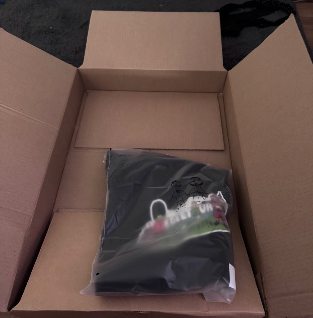 Ah perfekt, größeren Karton gab es nicht?