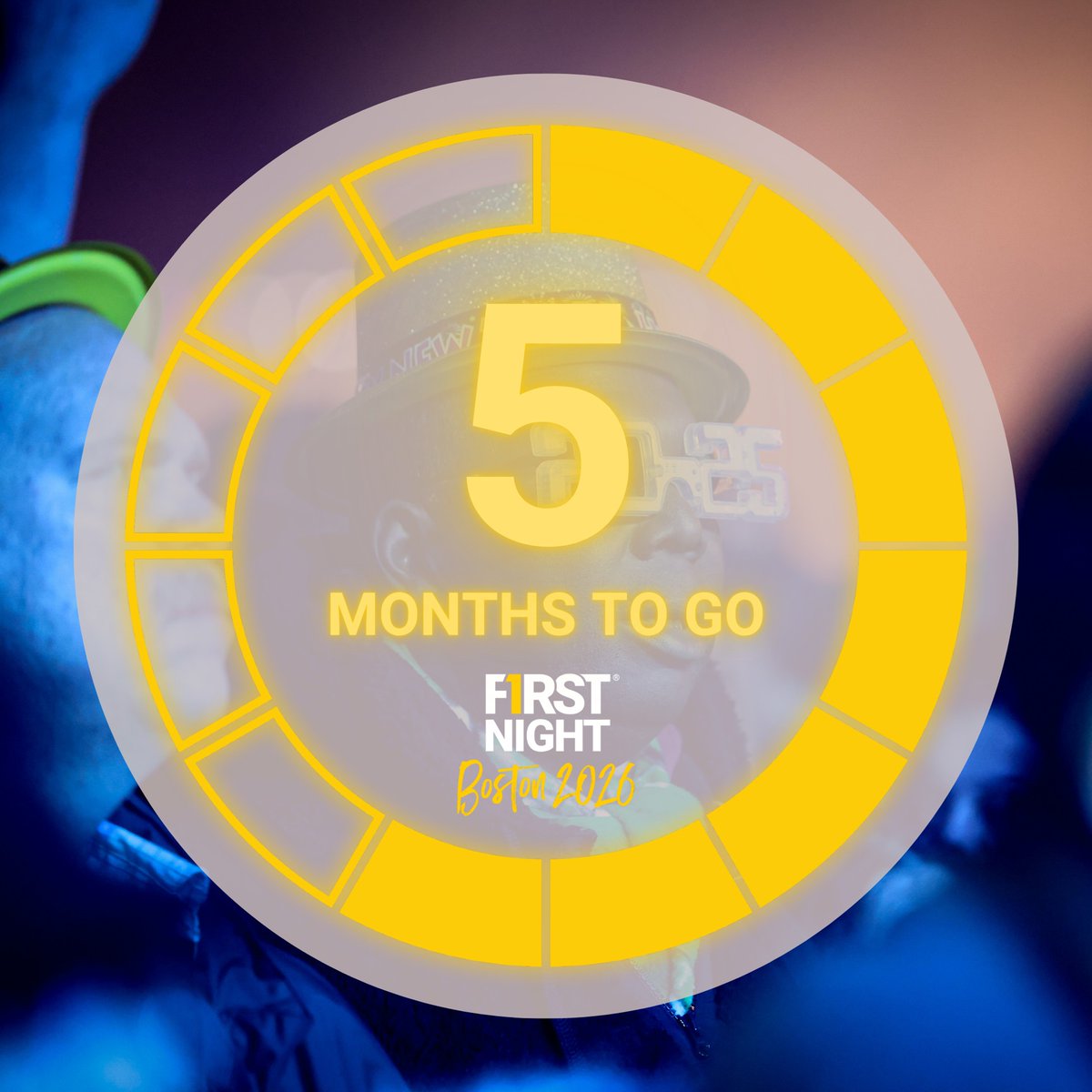 #FirstNightBoston 2026 is only 5 MONTHS away! And we have a special surprise coming... 👀 

Join our email list to be the first to know what we have up our sleeve!