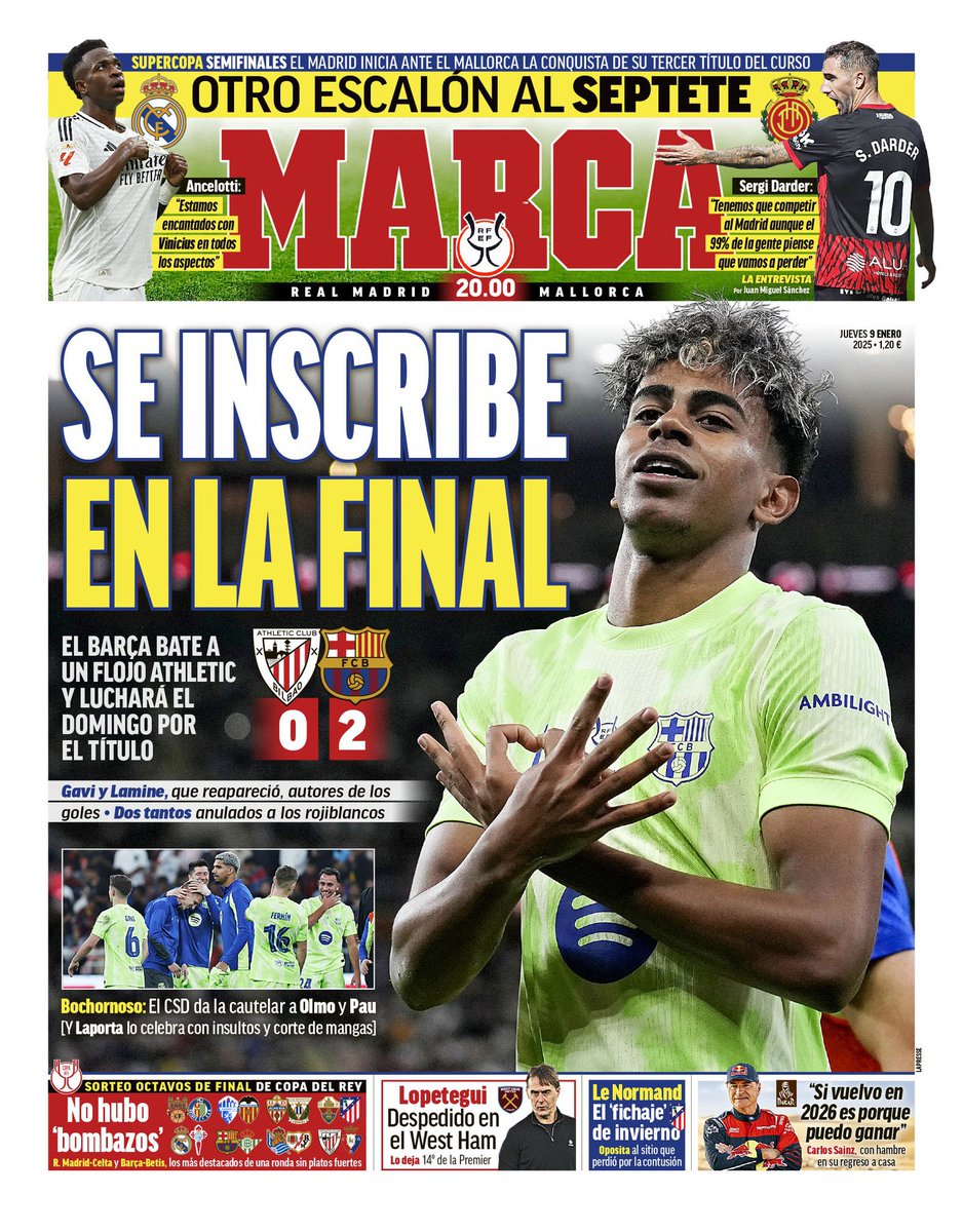 JUANMISB97's tweet image. Se acaba mi etapa en @marca tras cuatro años fantásticos sin parar ni un solo día. Empezamos contando noticias y nos marchamos habiendo hecho lo mismo hasta el último segundo.

Me llevo grandes amigos y, sobre todo, me voy con la conciencia tranquila por todo el trabajo.