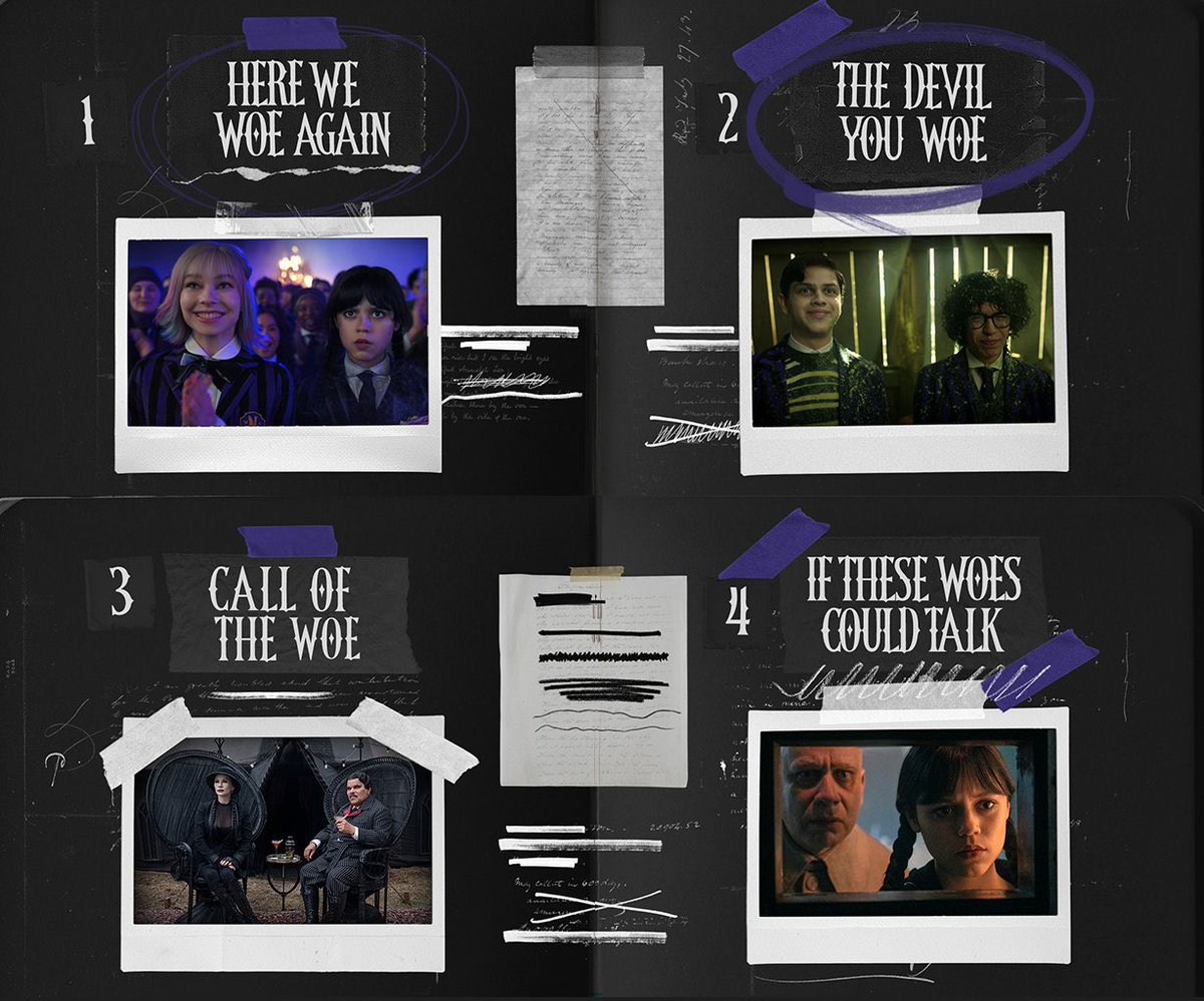 Portal Netflix BR (@netflix_portal) on Twitter photo 🚨Revelados os títulos em português dos episódios da parte 1 da 2ª temporada de “Wandinha”, que estreia em 6 de agosto na <a href="/NetflixBrasil/">netflixbrasil</a>.
• Confira:
– Episódio 1 - “Mais desgosto”;
– Episódio 2 - “Confronto”;
– Episódio 3 - “Chamado da natureza”;
– Episódio 4 - “Se estas 🚨Revelados os títulos em português dos episódios da parte 1 da 2ª temporada de “Wandinha”, que estreia em 6 de agosto na <a href="/NetflixBrasil/">netflixbrasil</a>.
• Confira:
– Episódio 1 - “Mais desgosto”;
– Episódio 2 - “Confronto”;
– Episódio 3 - “Chamado da natureza”;
– Episódio 4 - “Se estas