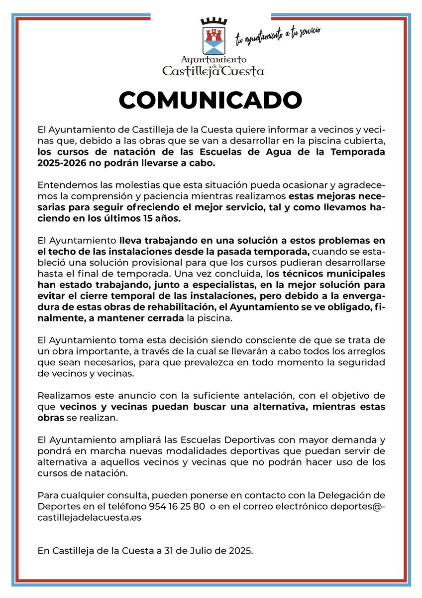 🔴 COMUNICADO.