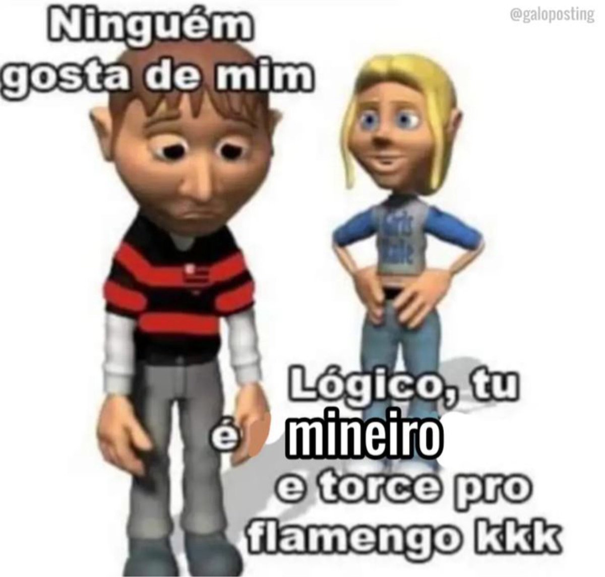 imagina ser essa aberração