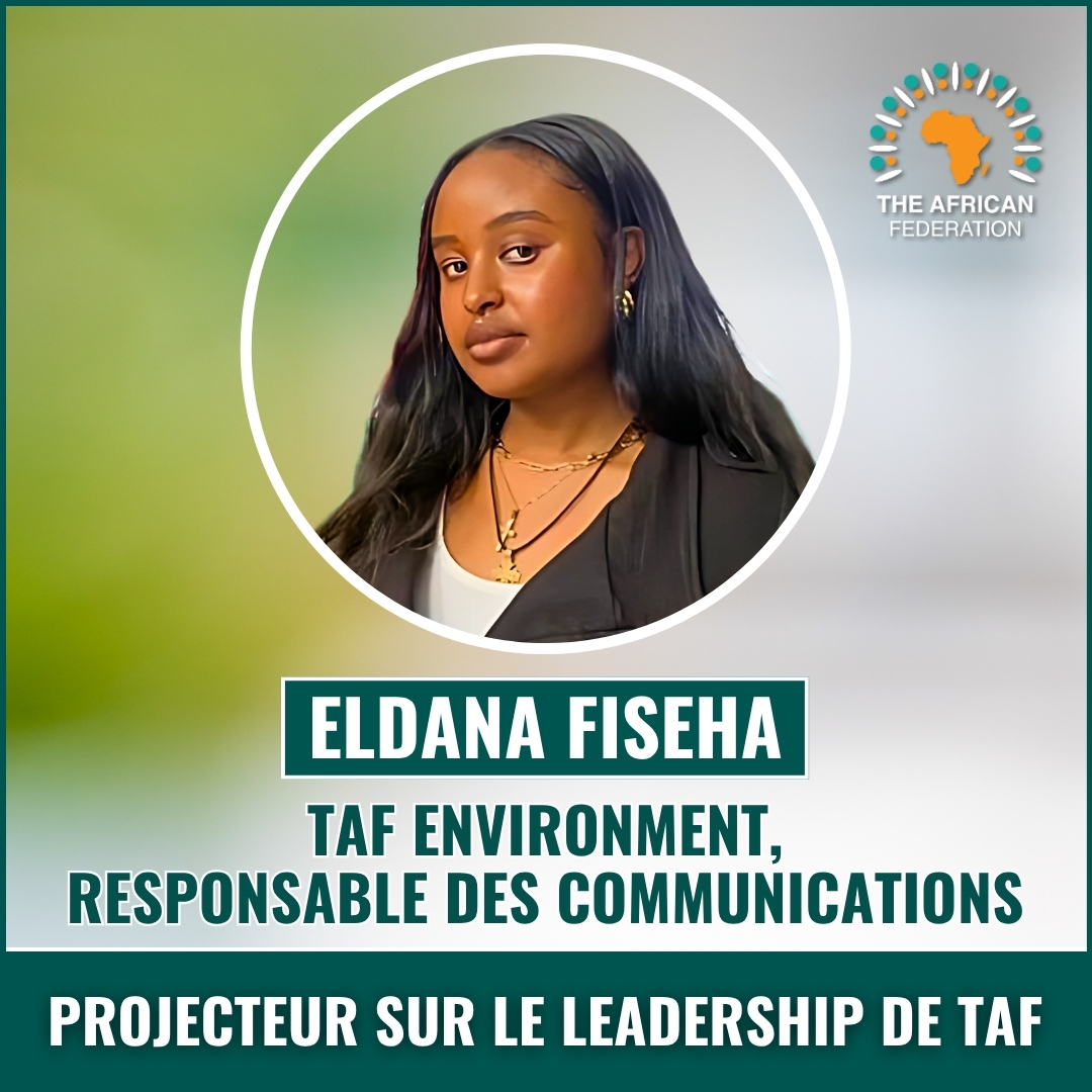 tafchapters's tweet photo. Eldana Fiseha, responsable communication de #TAFEnvironment en Éthiopie, souligne que la croissance de l’Afrique doit être à la fois inclusive et durable. Elle étudie en parallèle l’administration des affaires et les systèmes d’information. https://t.co/k3vSDlVidL