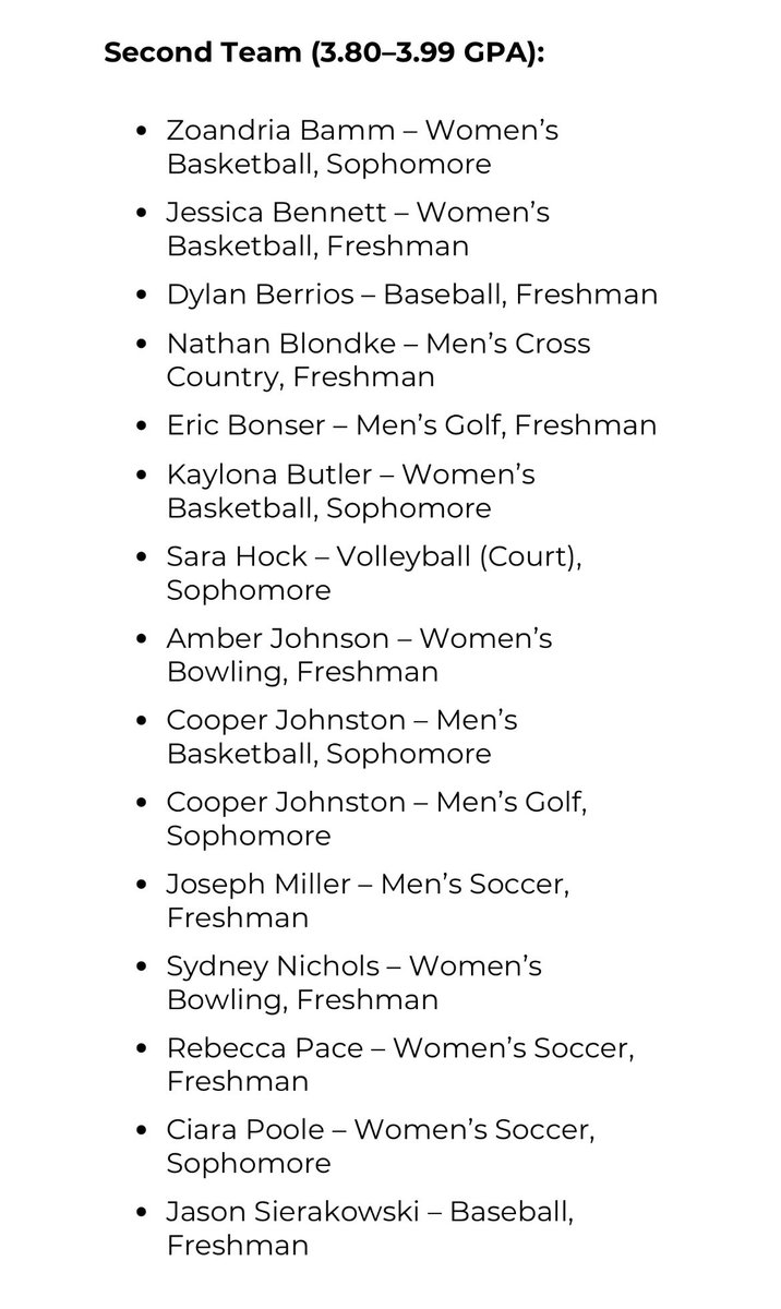 jcjets_vball's tweet photo. Beyond Proud of our Volleyball Student-Athletes! 📚🏐💪🏼 NJCAA All-Academic Honors 🌟 JET Strong! https://t.co/XIiHXqNpzG