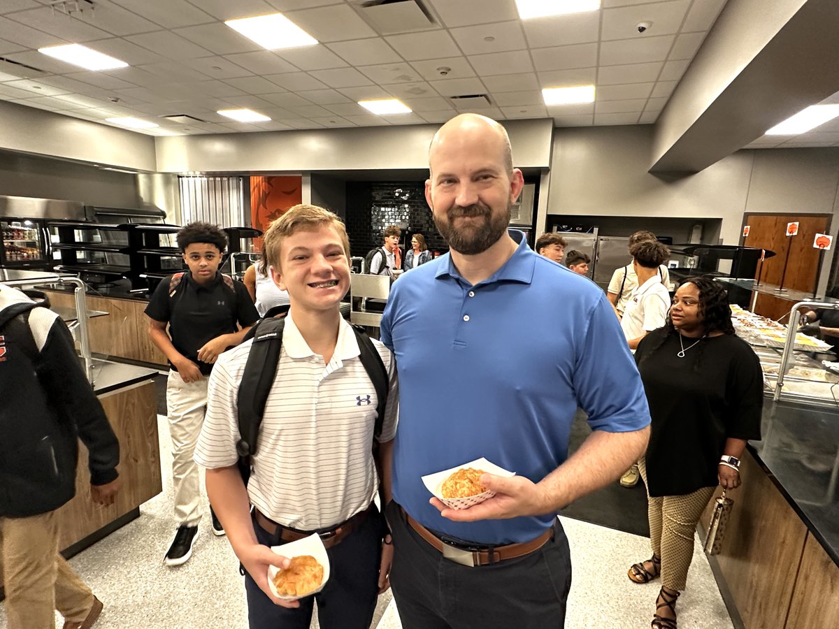 Today we enjoyed bear claws for breakfast with our new families who were on campus to learn more about their responsibilities during their time at CHS. Up next, orientation for our returning students followed by the official first day of school for all our young men on Aug. 11!