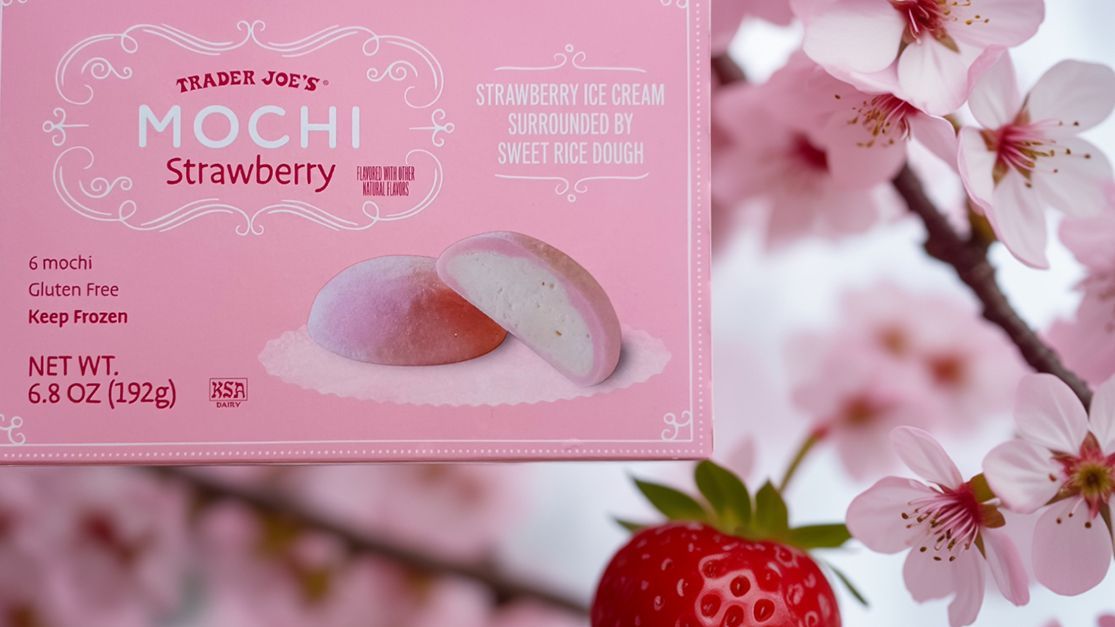 What's Good at Trader Joe's? (@whatsgoodattjs) on Twitter photo I love you berry mochi. 🍓 
Our thoughts on #TraderJoes Strawberry Mochi: whatsgoodattraderjoes.com/2025/07/trader… #kosher #glutenfree #dessert I love you berry mochi. 🍓 
Our thoughts on #TraderJoes Strawberry Mochi: whatsgoodattraderjoes.com/2025/07/trader… #kosher #glutenfree #dessert