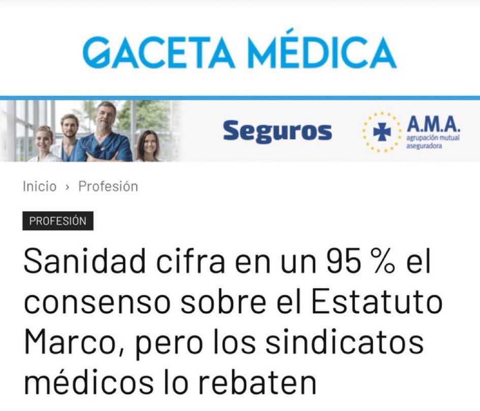 Miguel Lázaro (@drmiguellazaro) on Twitter photo Medir no es conocer pero además el
5% restante lidera la sanidad y sin ellos Kaput la #SanidadPublica <a href="/cesm_sindicatos/">CESM</a> <a href="/SimebalCesm/">SIMEBAL | #NoAlEstatutoMarco</a> <a href="/victorpedrera/">Víctor Pedrera Carbonell</a> <a href="/sanidadgob/">Ministerio de Sanidad</a> <a href="/Monica_Garcia_G/">Mónica García</a> se prudente ministra . El #estatutomarco no saldrá y tú lo sabes Medir no es conocer pero además el
5% restante lidera la sanidad y sin ellos Kaput la #SanidadPublica <a href="/cesm_sindicatos/">CESM</a> <a href="/SimebalCesm/">SIMEBAL | #NoAlEstatutoMarco</a> <a href="/victorpedrera/">Víctor Pedrera Carbonell</a> <a href="/sanidadgob/">Ministerio de Sanidad</a> <a href="/Monica_Garcia_G/">Mónica García</a> se prudente ministra . El #estatutomarco no saldrá y tú lo sabes
