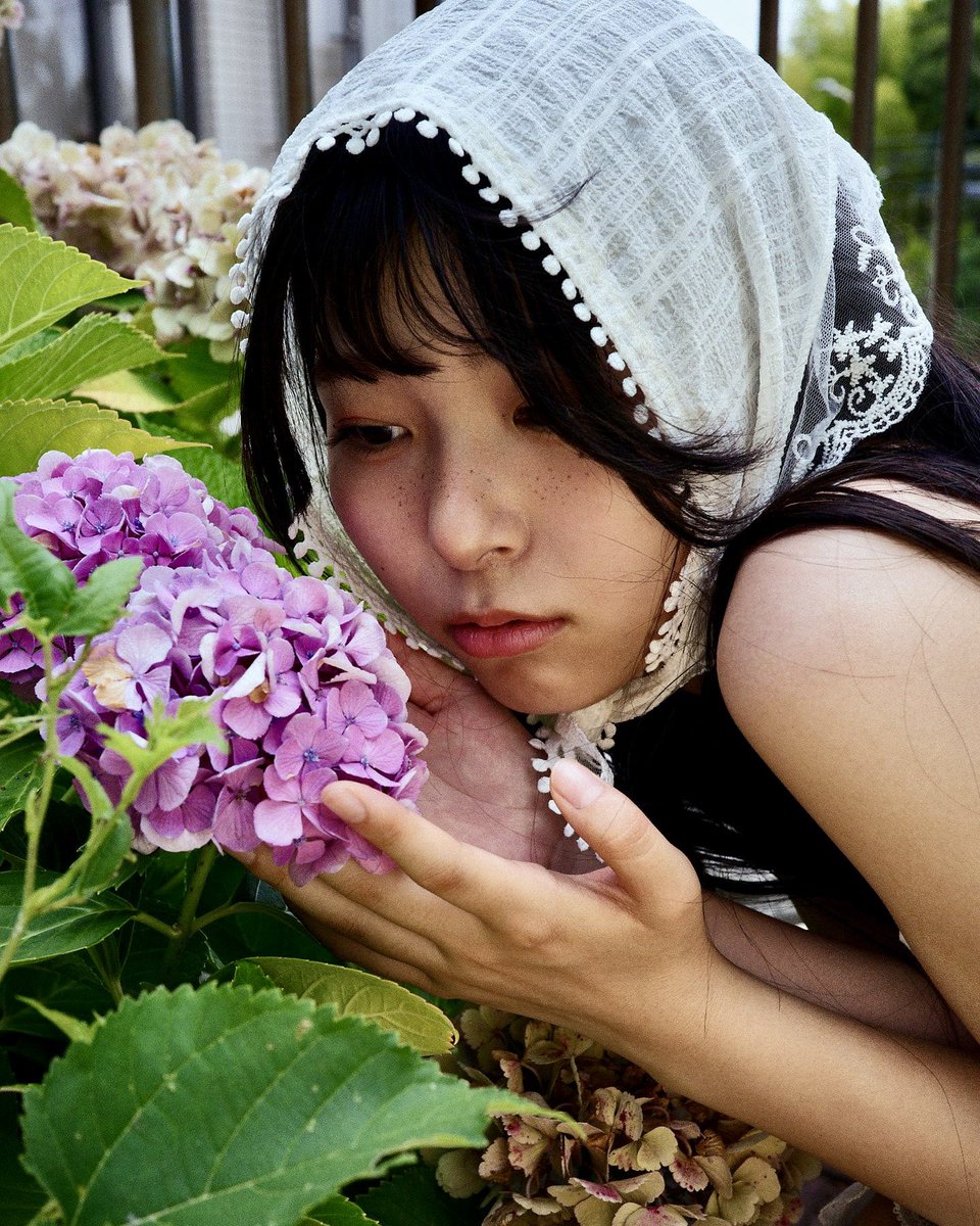 バブーシュカ
 #撮影モデル #被写体 #撮影会 #カメラマンさんと繋がりたい #静岡 #撮影モデル #撮影会モデル #紫陽花 #夏 #バブーシュカ
