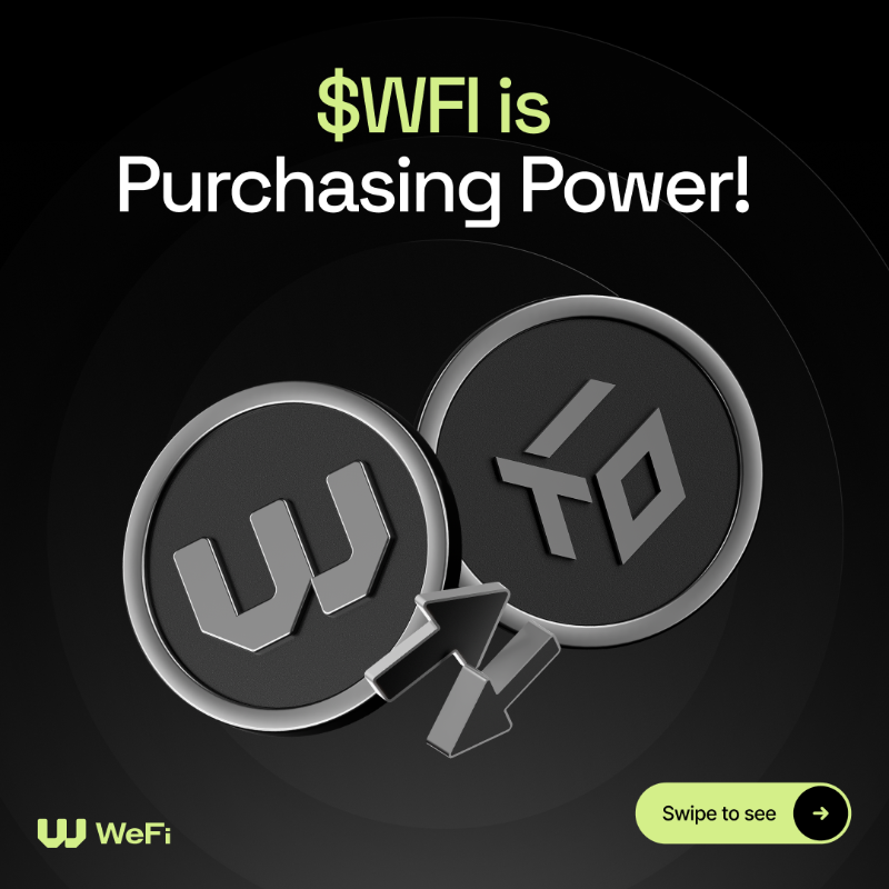 wefi_official's tweet photo. 🚀 Put your $WFI to work!

Your $WFI is serious purchasing power, use it to acquire more ITO Units!

✅ Use $WFI to buy ITO Units
✅ Activate Farming for 2+ years
✅ Generate Energy rewards!

Maximize your strategy, maximize your rewards!