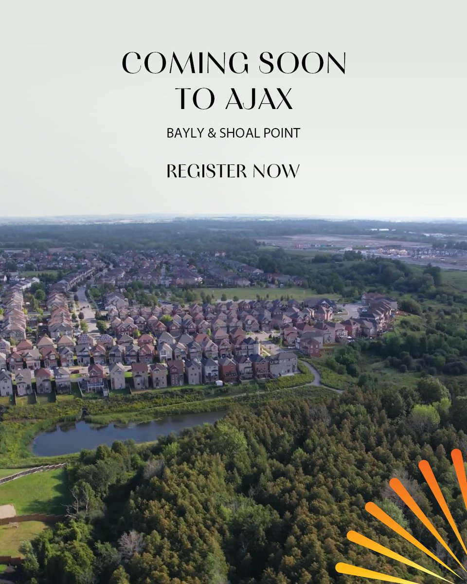 COMING SOON to Ajax: Where City, Lake, and Trails Come Together.

The Allister Group presents ShoalPoint Landing, a new home community in South Ajax’s Lakeside area. Just 5 minutes from historic downtown Ajax—everything is at your doorstep.
