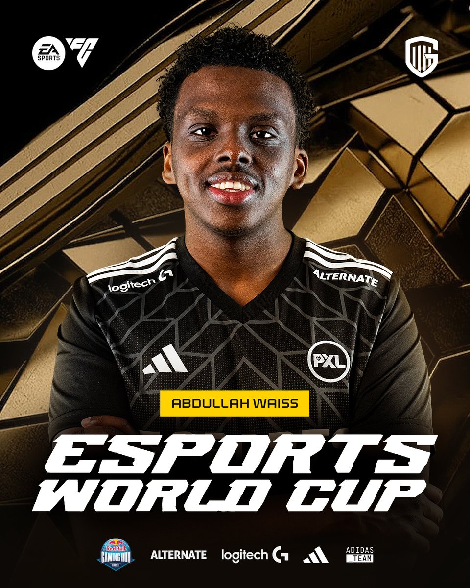 PXL Gaming (@esports_pxl) on Twitter photo Thanks to our friends at <a href="/KRCGenkEsports/">KRC GENK Esports</a> for sending our EA FC 25 talent Abdullah Waiss to the #EsportsWorldCup
He’ll compete in the Last Chance Qualifiers tomorrow for a spot in the next round. Good luck, 🎮 Abdullah!
#goPXL | #mijnploeg Thanks to our friends at <a href="/KRCGenkEsports/">KRC GENK Esports</a> for sending our EA FC 25 talent Abdullah Waiss to the #EsportsWorldCup
He’ll compete in the Last Chance Qualifiers tomorrow for a spot in the next round. Good luck, 🎮 Abdullah!
#goPXL | #mijnploeg