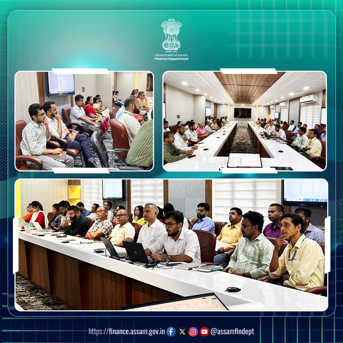 AssamFinDept's tweet image. A session on &apos;Excel for Excellence: Essential Skills for Finance Officials&apos; was held today at the Finance Department Conference Hall, Janata Bhawan. Our in-house expert Abhijit Bharali shared valuable insights on MS Excel.
#CapacityBuilding #ExcelTraining #FinanceSkills