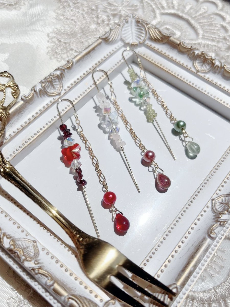 ゴールドもあります…♥️🩷💚

#CRAFTMARKET #クラマケ