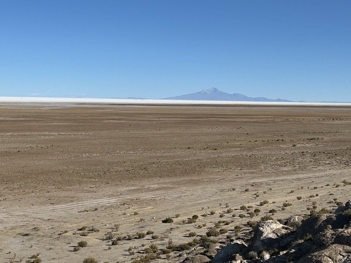 speakjava's tweet image. The view from my hotel this morning in Salar de Uyuni, Bolivia. 
About the closest thing you’ll get to waking up in the morning and thinking you’re on a different planet. 😀