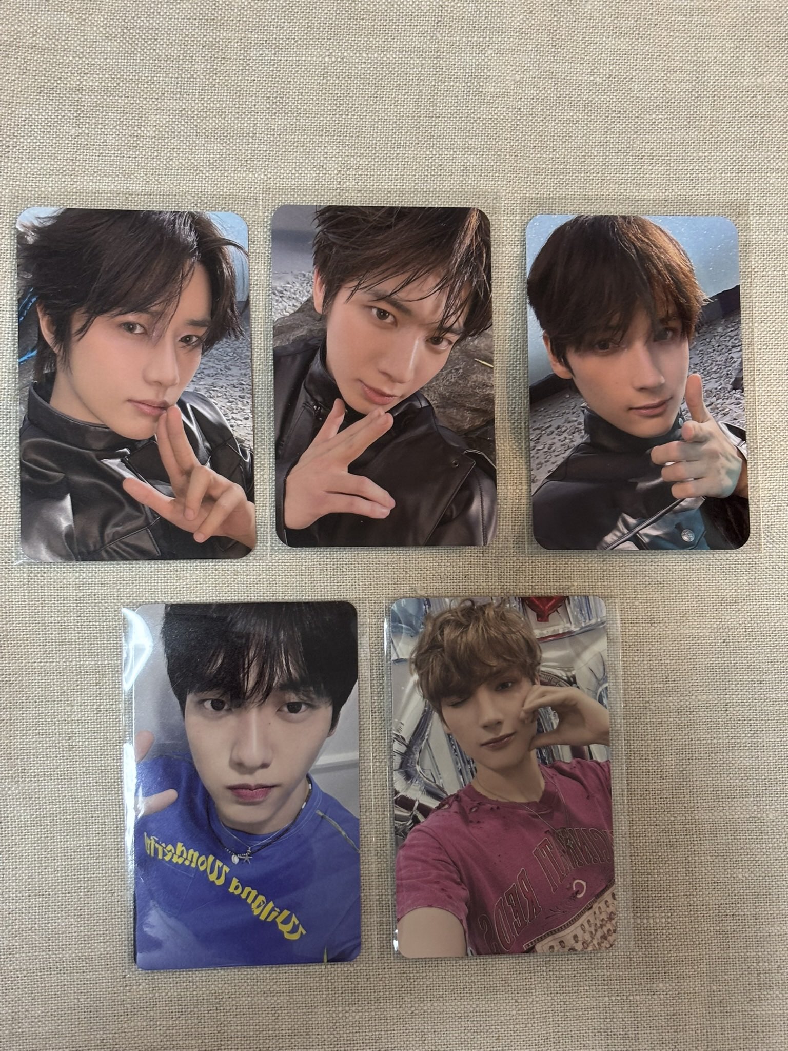 TXT スビン ヨンジュン ボムギュ テヒョン ヒュニンカイ　ラキドロ txt トレカ ヨンジュン スビン ボムギュ テヒョン ヒュニンカイ