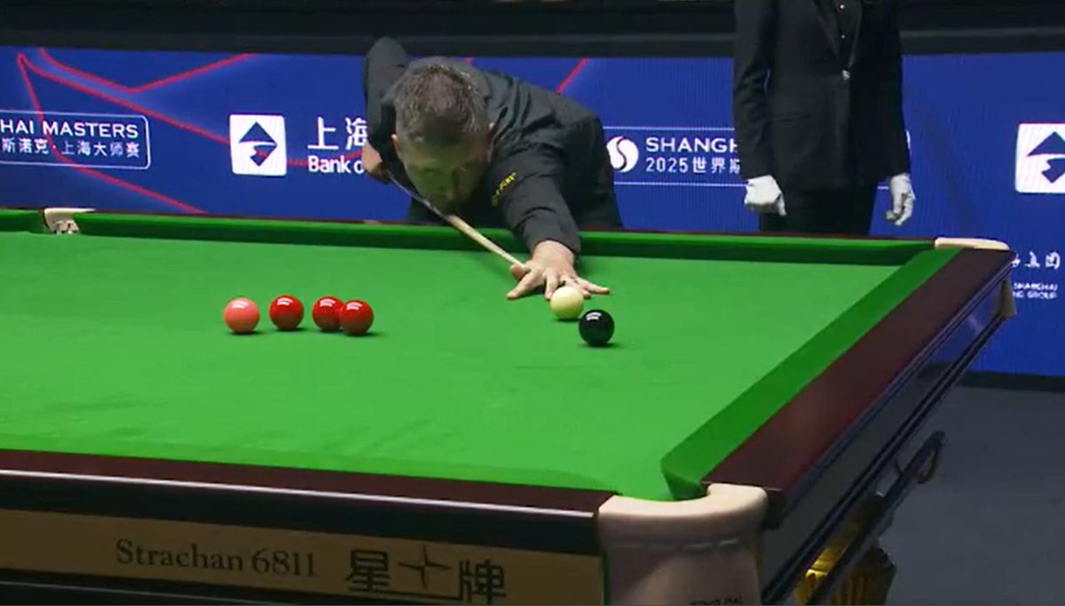Kyren Wilson 4⃣-3⃣ Ronnie O'Sullivan

Back comes Wilson with a terrific break of 91 to regain the initiative ⚔️

Watch Live 📺➡️ bit.ly/SM25Stream

#ShanghaiMasters