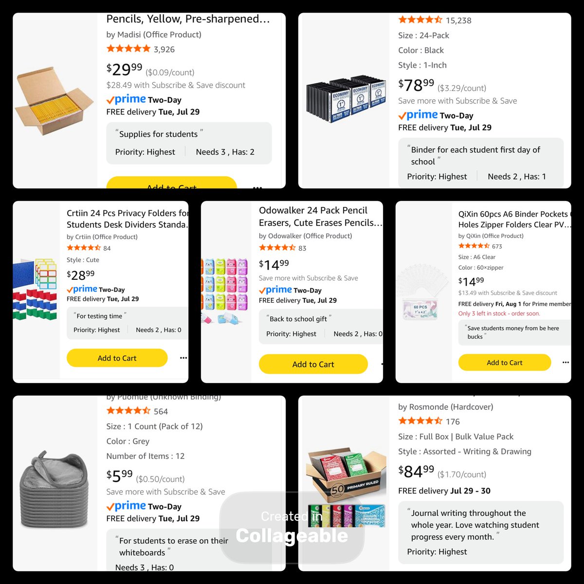 <a href="/playprekplay/">June</a> First year in 2nd grade, second year teaching let’s make this classroom shine! ✨
Sprinkle some love if you can 💛
👉 amazon.com/hz/wishlist/ls… #clearthelist #Teachersof𝕏 #clearthelist2025 #SupportTeachers #betterTogether #ClearTheLists2025