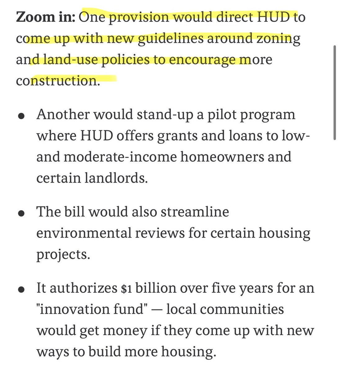 goud4utah's tweet image. Why would I want HUD involved in zoning?

I don’t even want the #utleg dictating zoning in #riverton where I live. 

The problem with housing is that it is not anywhere near a free market. 

The problem is govt regulation and subsidies distorting the market and falsely propping