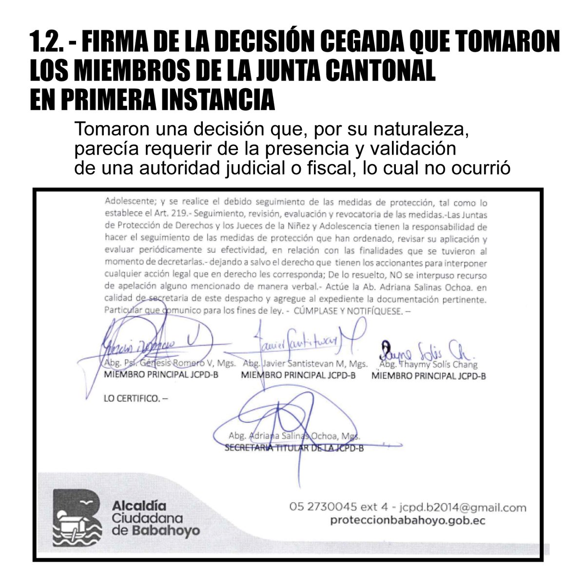 Meneses3Natty's tweet photo. mi hijo está siendo retenido ilegalmente, a pesar de una orden judicial CLARA que exige su devolución inmediata.
empezó mi calvario: Mi hijo me fue arrebatado inicialmente por una decisión errónea y sesgada de la Junta Cantonal  de Babahoyo.  @DanielNoboaOk https://t.co/FRoewAc8yM