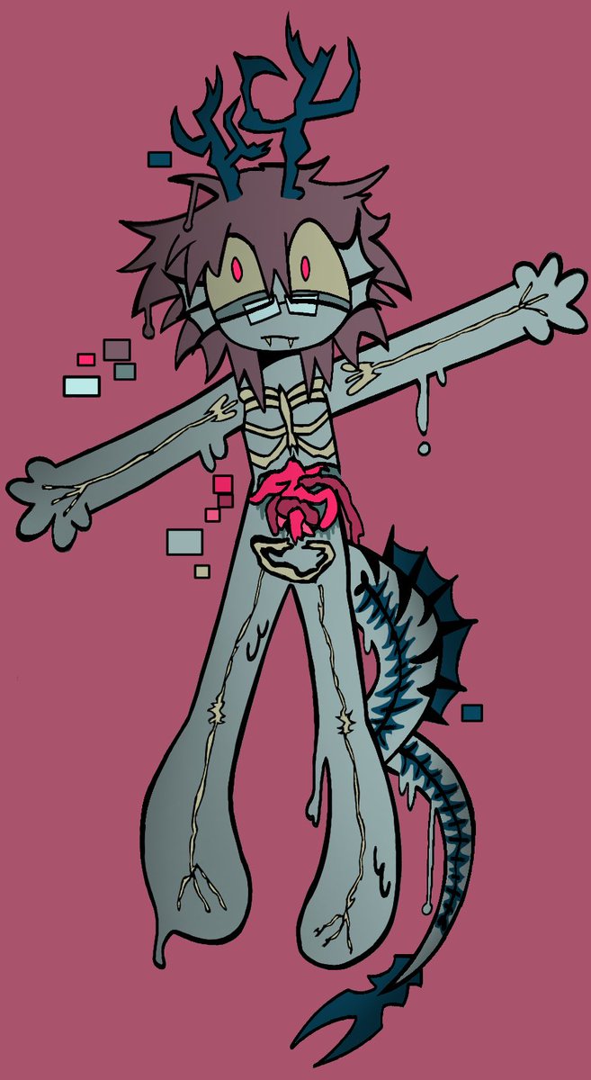 hyunsukinnie's tweet photo. Look at my stupid cringefilled creepypasta self insert oc he pisses me off #creepypasta #creepypastatwt #art #selfinsertart #digitalart u guys wanna ask me about him soooo badly https://t.co/1pfGgnwdhx