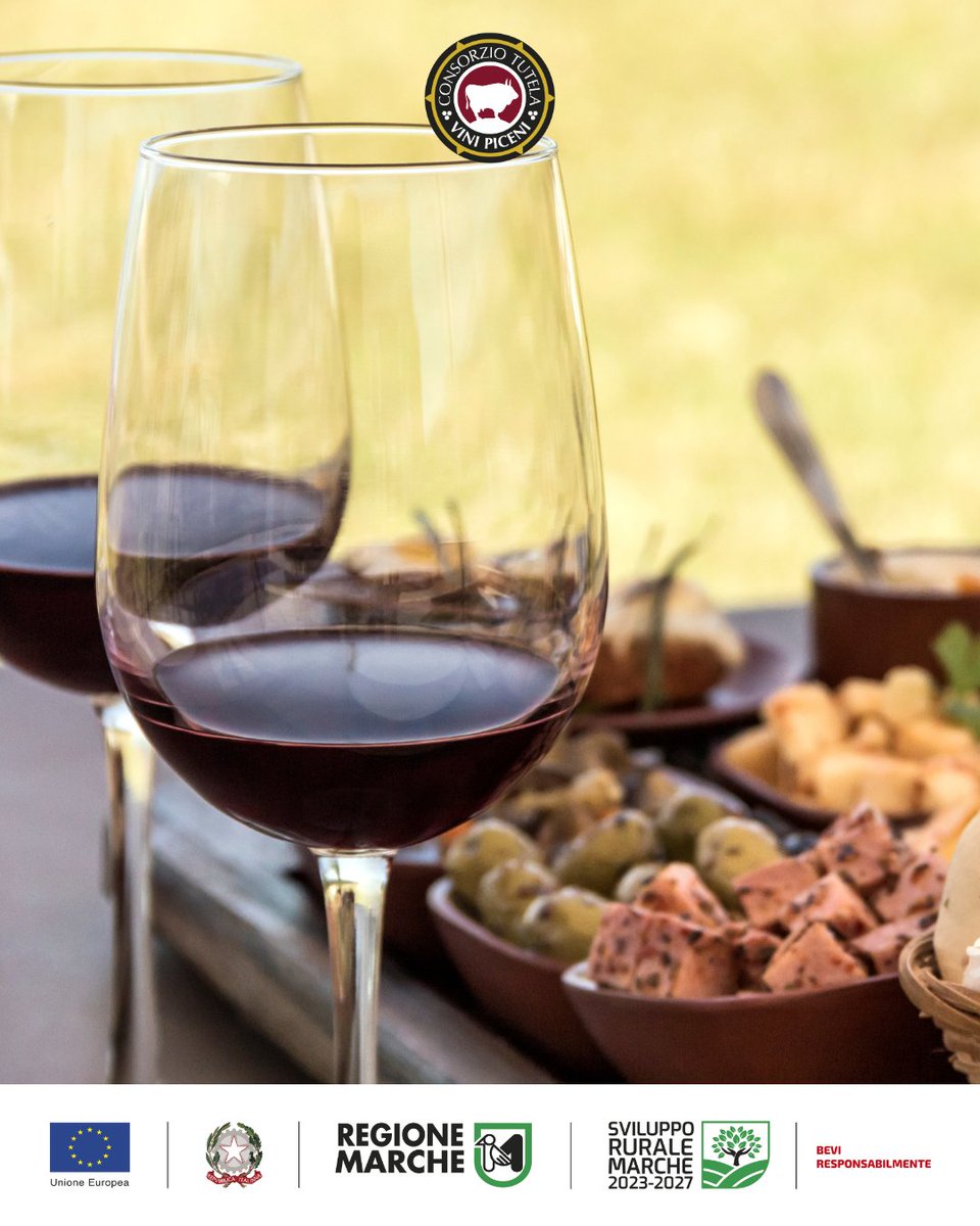 Profumi e sapori del Piceno🍷Hai mai assaporato un calice di Offida Rosso DOCG con le eccellenze della cucina marchigiana?Provalo con Vincisgrassi alla marchigiana, Coniglio in porchetta, Formaggi stagionati del Piceno, Olive all’ascolana artigianali e Spezzatino di cinghiale